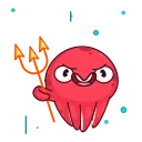 Осьминог Фред emoji 😈