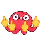 Осьминог Фред emoji 🐙