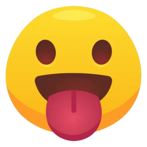 Telegram Sticker «free emoji 😎😋🥶» 😛
