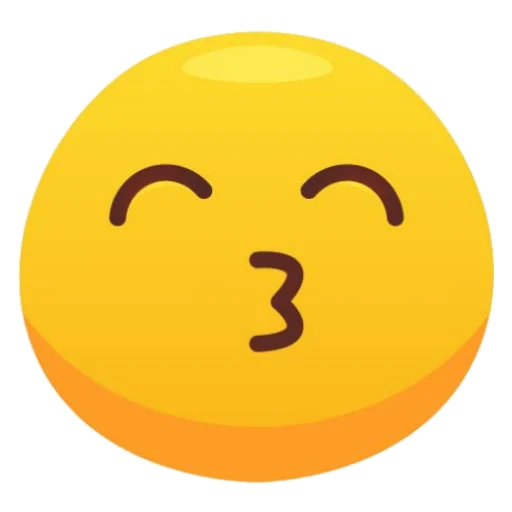 Telegram stiker «free emoji 😎😋🥶» 😙
