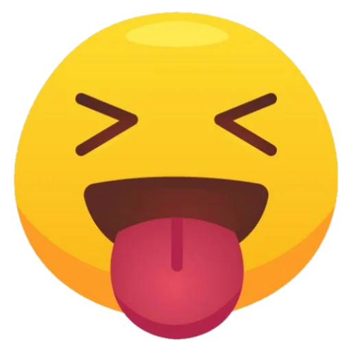 Telegram Sticker «free emoji 😎😋🥶» 😝