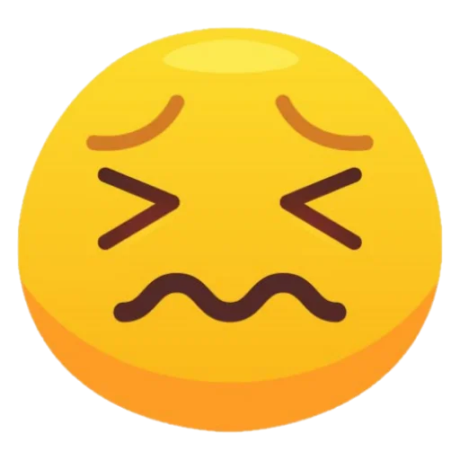 Telegram stiker «free emoji 😎😋🥶» 😖