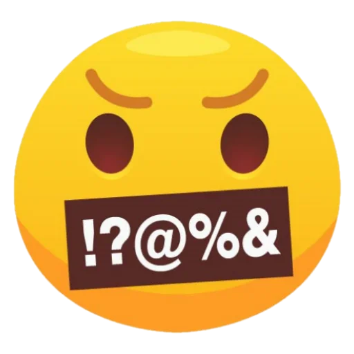 Telegram Sticker «free emoji 😎😋🥶» 🤬