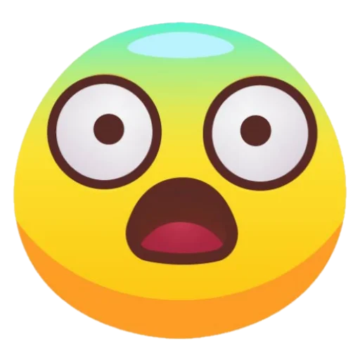 Telegram stiker «free emoji 😎😋🥶» 😳