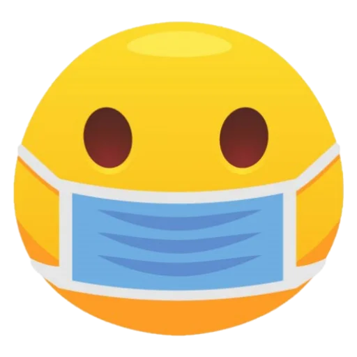 Telegram stiker «free emoji 😎😋🥶» 😷