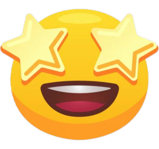 Стикер Telegram «free emoji 😎😋🥶» 🤩