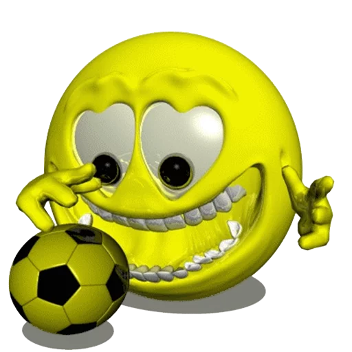 Стікер free smiley faces ⚽