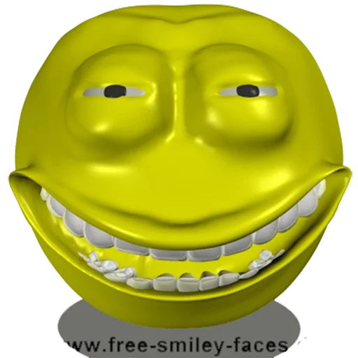 free smiley faces sticker 😹