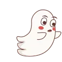 Friendly ghost  sticker 🙄