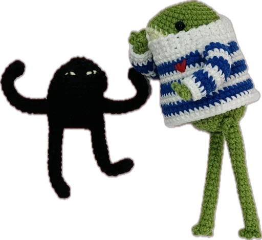 Лягушонок в свитере sticker 🤬