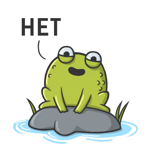 Telegram Sticker «Mr Frog» 😤