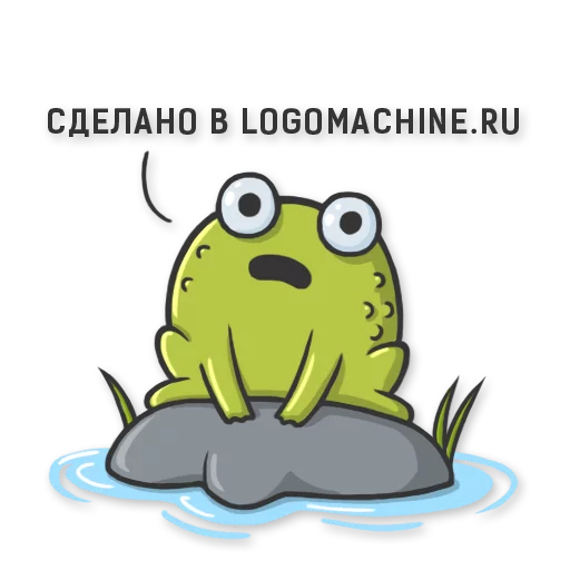 Telegram Sticker «Mr Frog» 💭