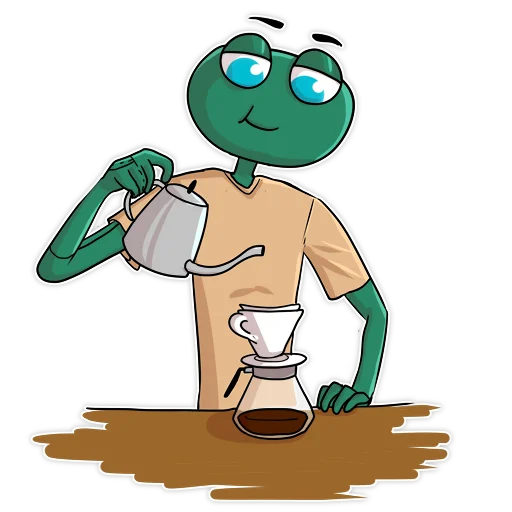 Telegram Sticker «froggyfrog» 😌