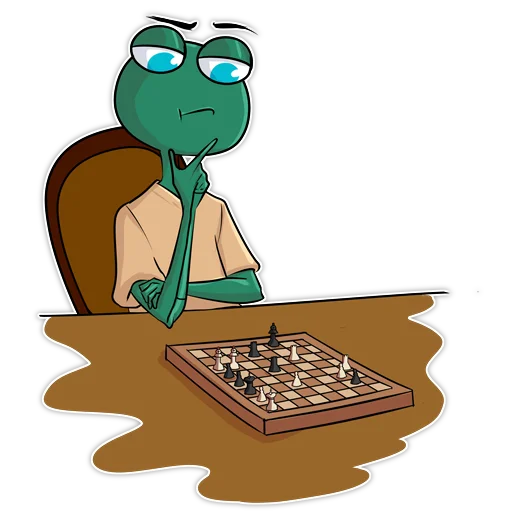 Стікер Telegram «froggyfrog » 🤔