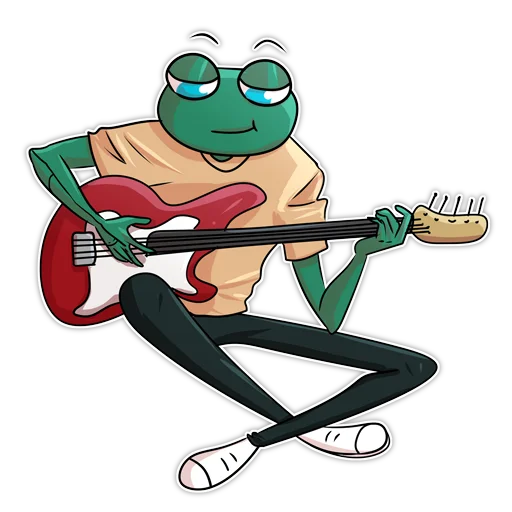 Стікер Telegram «froggyfrog» 😏