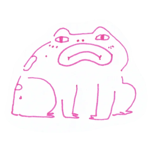 Telegram Sticker «frogs and toads» 😒