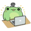 Frogs emoji 🧑‍💻