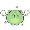 Frogs emoji 👼