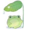 Frogs emoji 🌧️