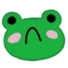 Frogs emoji ☹️