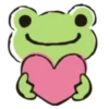 Frogs emoji 💗