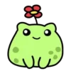 Frogs emoji 🌺