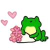 Frogs emoji 💐
