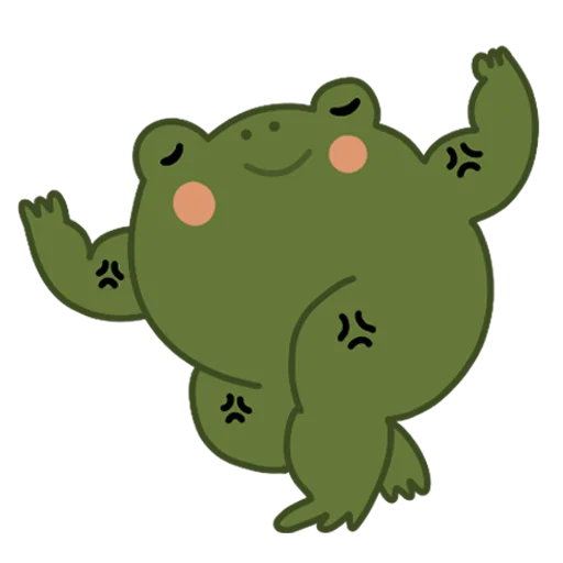 Frogs  sticker 💪