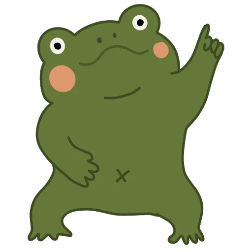 Frogs  stiker 🤪