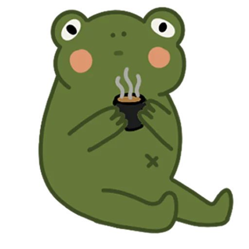 Frogs stiker 😶