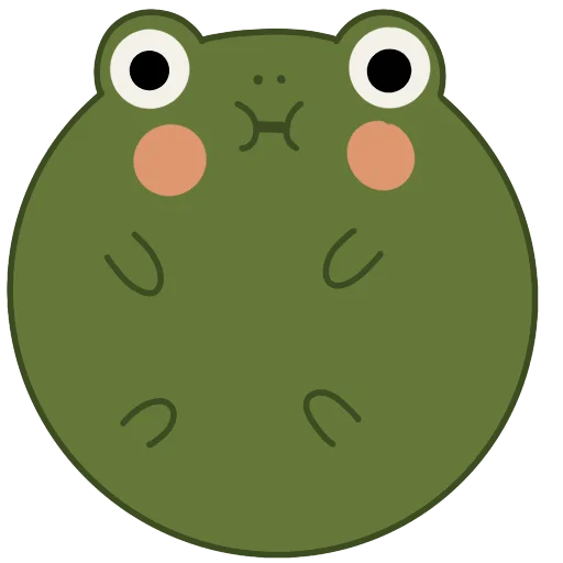 Frogs  sticker 😶