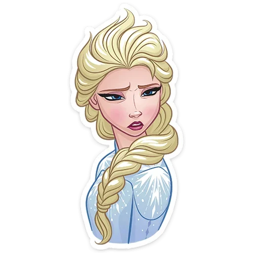 Telegram Sticker «Холодное Сердце 2» ❓