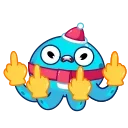 Ледоножек Фред emoji 🖕