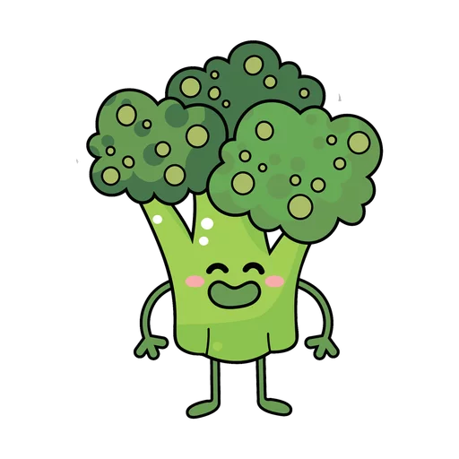 fruit and vegetables  emoji 🥦