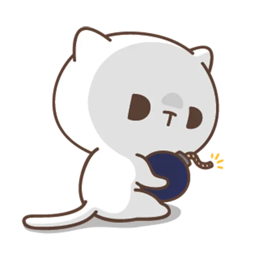 jobless kitty //  sticker 💣