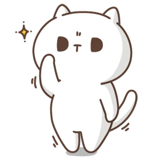 jobless kitty //  sticker ✨