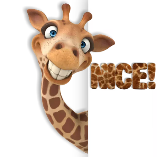 Giraffe emoji 😁