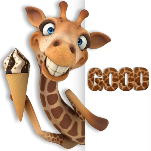 Giraffe emoji 😛
