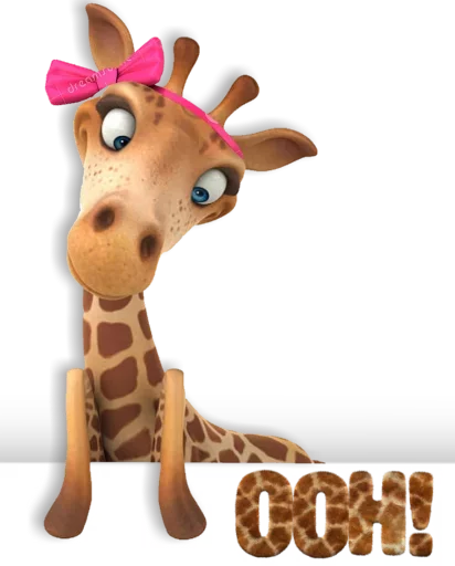 Giraffe emoji 😏