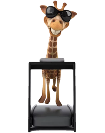 Giraffe emoji 😗