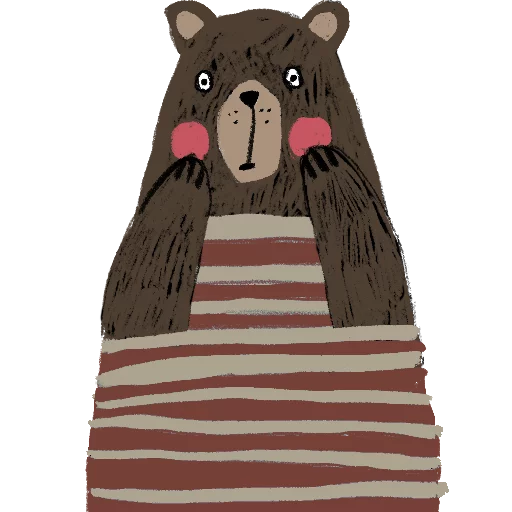 Telegram Sticker «Funny bears» 😳