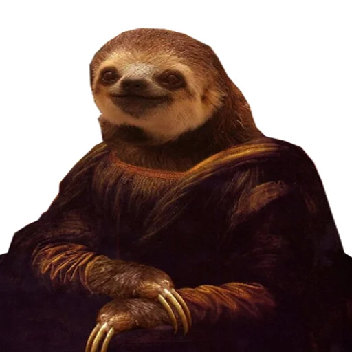 Емодзі Fun Sloth 👨‍🎨
