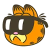 Garfield  emoji 😎
