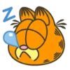 Garfield  emoji 😴