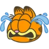 Garfield  emoji 😭