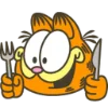 Garfield  emoji 🍽