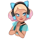 Gamer Girl emoji 😈