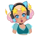 Gamer Girl emoji 😵‍💫