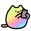 Емодзі телеграм Gaming Cat