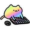 Емодзі Gaming Cat 🎮